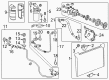 Chevy Silverado 2500 HD A/C Hose Diagram - 22876356