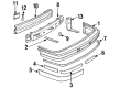 Buick Regal Bumper Cover Diagram - 10155561