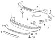 Chevy Express 1500 Air Deflector Diagram - 25758613