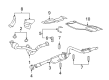 Chevy Exhaust Heat Shield Diagram - 25792775