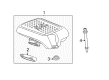 Chevy Silverado 3500 HD Engine Cover Diagram - 15819729