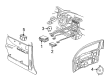 Pontiac Trans Sport Car Speakers Diagram - 16186461