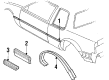 Buick Skylark Door Moldings Diagram - 20717338