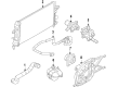 Saturn Cooling Fan Assembly Diagram - 13207167