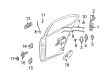 Oldsmobile Interior Door Handle Diagram - 22657446