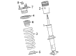 Chevy Colorado Strut Mounts Diagram - 85635823