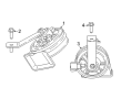 Cadillac Horn Diagram - 23290937
