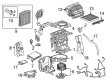 Buick Enclave Heater Core Diagram - 13540788
