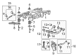 Cadillac SRX Control Arm Diagram - 15853188