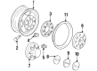 Chevy C2500 Wheel Stud Diagram - 88891744