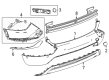 Cadillac OPTIQ Bumper Diagram - 85754953