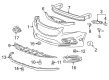 Chevy Cruze Bumper Cover Diagram - 94525910