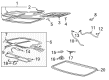 Chevy Cavalier Sunroof Diagram - 22617023
