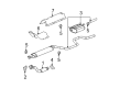 Chevy Malibu Muffler Diagram - 15898239
