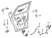 Cadillac Door Lock Actuator Motor Diagram - 13558547