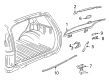 Chevy Blazer Liftgate Lift Support Diagram - 15678975