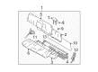 Chevy Silverado 3500 Classic Seat Cushion Diagram - 88941613