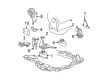 Chevy Malibu Motor And Transmission Mount Diagram - 15299172