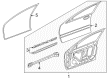 Oldsmobile Alero Door Seal Diagram - 22626563