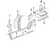 Cadillac Fleetwood Interior Door Handle Diagram - 10163069