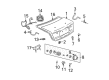 Saturn Liftgate Hinge Diagram - 22677110