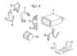 Cadillac Seville EGR Tube Diagram - 12553582