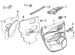 Chevy Trax Door Moldings Diagram - 42817947