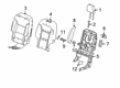 Chevy Traverse Seat Cushion Diagram - 84305976