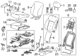 Chevy Seat Cushion Diagram - 95019557