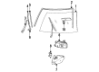Chevy S10 Sun Visor Diagram - 14041373