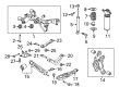 GMC Hummer EV SUV Control Arm Bolt Diagram - 11610916