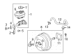 Pontiac Brake Booster Diagram - 92213529