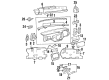 Cadillac Catera Air Deflector Diagram - 9105051