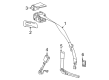 Chevy Corvette Seat Belt Diagram - 85557292