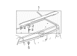 Chevy Malibu Spoiler Diagram - 19171154