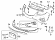 Buick Envision Bumper Diagram - 84387586