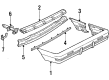 Pontiac Sunbird Bumper Diagram - 22532608