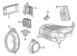 GMC Sierra EV Car Speakers Diagram - 84578227