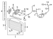 Pontiac G8 A/C Compressor Diagram - 92265300