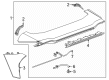 Chevy Blazer EV Spoiler Diagram - 26453668