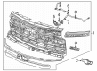 Chevy Silverado 1500 LTD Grille Diagram - 85573523