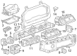 Chevy Silverado 1500 HVAC Control Module Diagram - 86598518