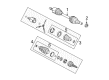 Pontiac Torrent Axle Shaft Diagram - 22713653