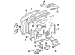 Chevy Corsica Window Crank Handle Diagram - 16608701