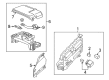 Cadillac Relay Block Diagram - 84039198