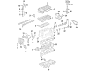 Chevy Crankshaft Thrust Washer Diagram - 89060394