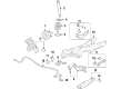 Chevy Malibu Sway Bar Link Bushing Diagram - 22675296