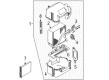 Chevy Aveo Evaporator Diagram - 96539646