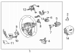 Chevy Bolt EV Cruise Control Switch Diagram - 13531991