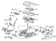Buick Regal TourX Seat Covers Diagram - 39170774